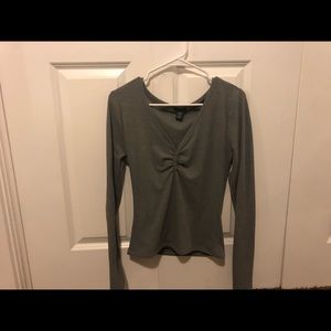 gray long sleeve!